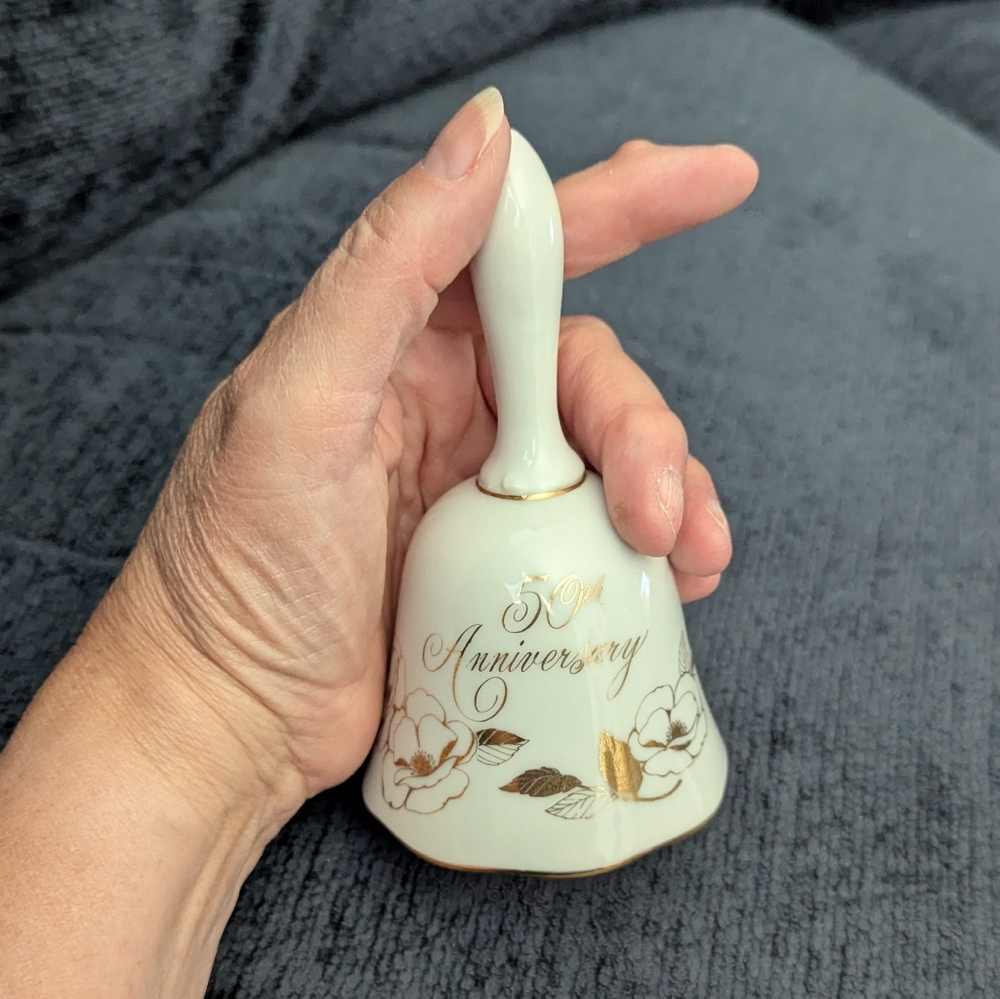 50th Anniversary Decorative Bell Made In Japan